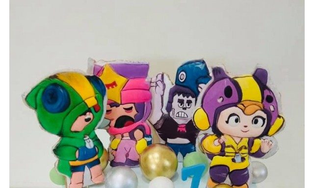 Варианты оформления детских тортов