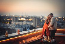 Необычное свидание для влюблённых