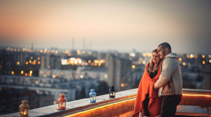 Необычное свидание для влюблённых