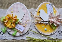 Дарим частичку души вместе с пасхальными открытками ручной работы