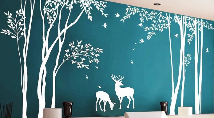 Почему трафареты в интерьере набирают популярность