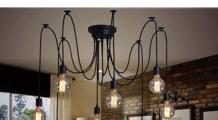 Люстра «Паук»: специфика и особенности модели