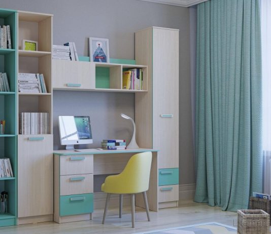 Выбор шкафа пенала для детской комнаты