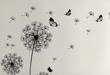 Виниловая наклейка на стену