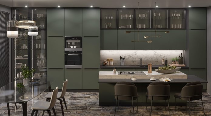 Из каких материалов делают фасады для кухни