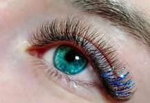 Что такое нарощенные ресницы с блестками, и где их закупают мастера