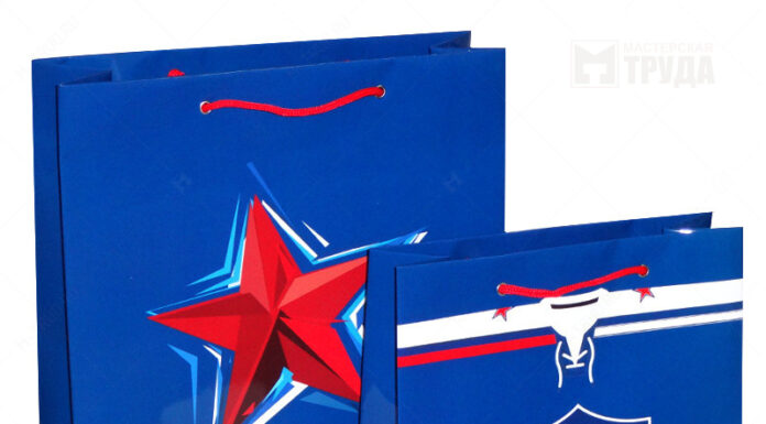 Бумажные пакеты с логотипом: виды и характеристики